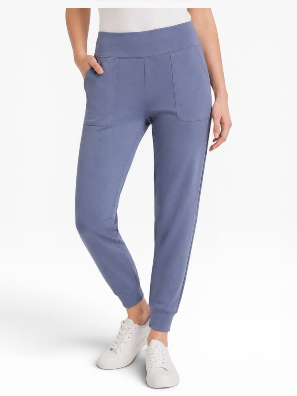 Sage Collective Pull-On Jogger Pants Women XS Blue NWT
